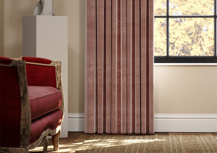 Premier Velvet (Thermal Blackout), Dusky Rose - Made to Measure Curtains - Image 5